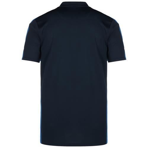 Rückansicht von Nike Academy 23 Poloshirt Herren blau / schwarz
