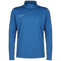 Nike Dri-FIT Academy 23 Drill Funktionsshirt Herren blau / weiß