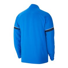 Rückansicht von Nike Academy 21 Woven Trainingsjacke Trainingsjacke Herren blauweissblau