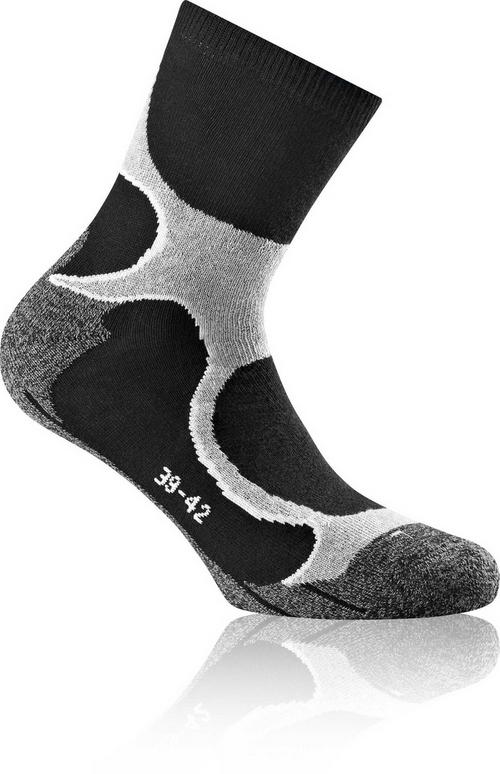 Rückansicht von Rohner Socken Freizeitsocken Grau