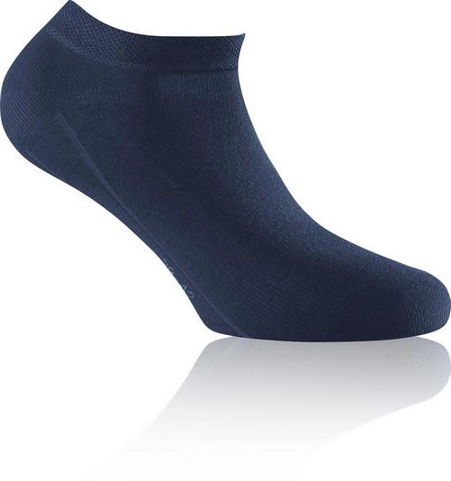 Rückansicht von Rohner Socken Freizeitsocken Blau Mix