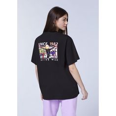 Rückansicht von Chiemsee T-Shirt T-Shirt Damen 19-3911 Black Beauty