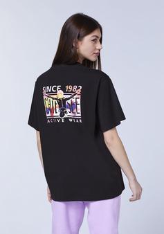 Rückansicht von Chiemsee T-Shirt T-Shirt Damen 19-3911 Black Beauty