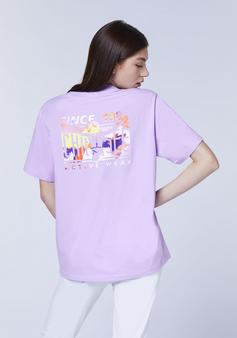 Rückansicht von Chiemsee T-Shirt T-Shirt Damen 15-3716 Purple Rose