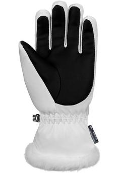 Rückansicht von Reusch Stella R-TEX® XT Junior Outdoorhandschuhe Kinder 1103 white/silver