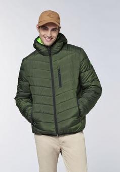 Rückansicht von Chiemsee Steppjacke Jacke Herren 19-0417 Kombu Green