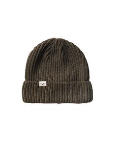 Cleptomanicx Wollmütze Hafen BiColor Beanie Dark Olive