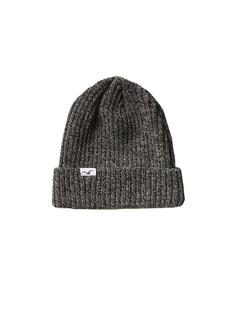 Cleptomanicx Wollmütze Hafen BiColor Beanie Heather Black