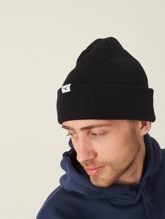 Rückansicht von Cleptomanicx Beanie Black