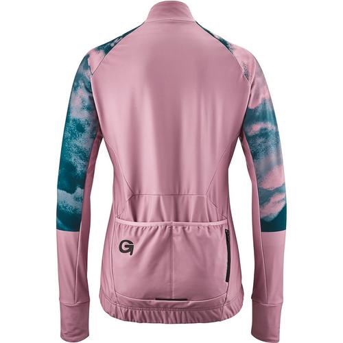 Rückansicht von Gonso Gardetta Fahrradtrikot Damen Pink