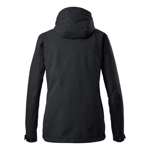 Rückansicht von KILLTEC Inkele Softshelljacke Damen Schwarz