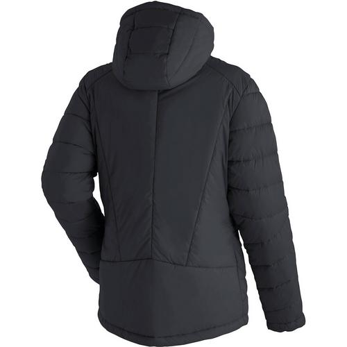 Rückansicht von Maier Sports Loket Fleecejacke Damen Schwarz