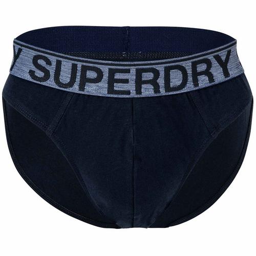 Rückansicht von Superdry Slip Slip Herren Dunkelblau