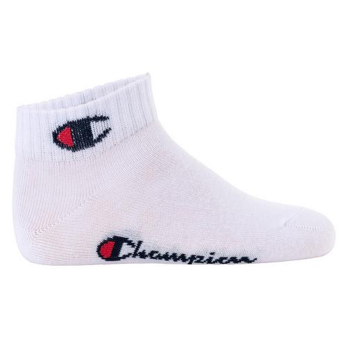 Rückansicht von CHAMPION Socken Freizeitsocken Pink/Weiß/Blau