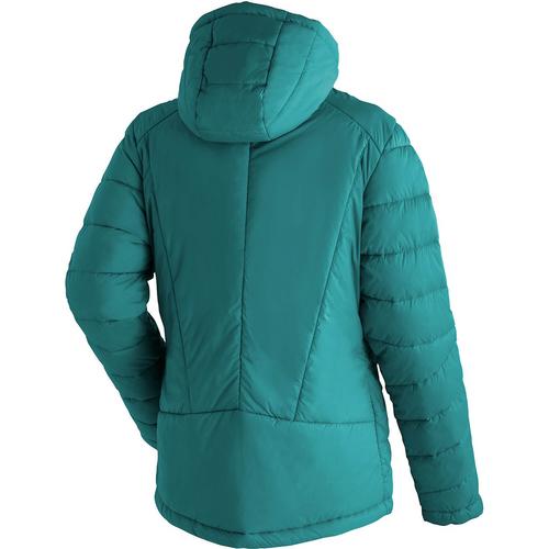 Rückansicht von Maier Sports Loket Fleecejacke Damen Türkis