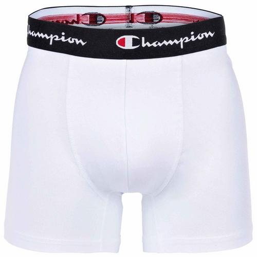 Rückansicht von CHAMPION Boxershort Hipster Herren Weiß/Schwarz