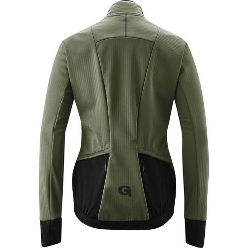 Rückansicht von Gonso Sassone Fahrradjacke Damen Dunkeloliv