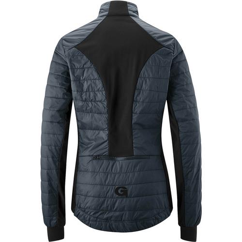 Rückansicht von Gonso Marmora Fahrradjacke Damen Schiefer