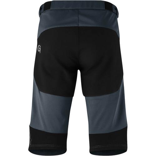 Rückansicht von Gonso Agnello Fahrradshorts Herren Schiefer