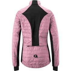 Rückansicht von Gonso Marmora Fahrradjacke Damen Pink