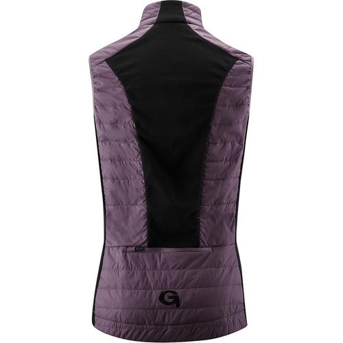 Rückansicht von Gonso Sestriere Outdoorweste Damen Violett