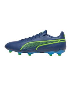 PUMA KING Pro FG/AG Eclipse Fußballschuhe blaugruenblau