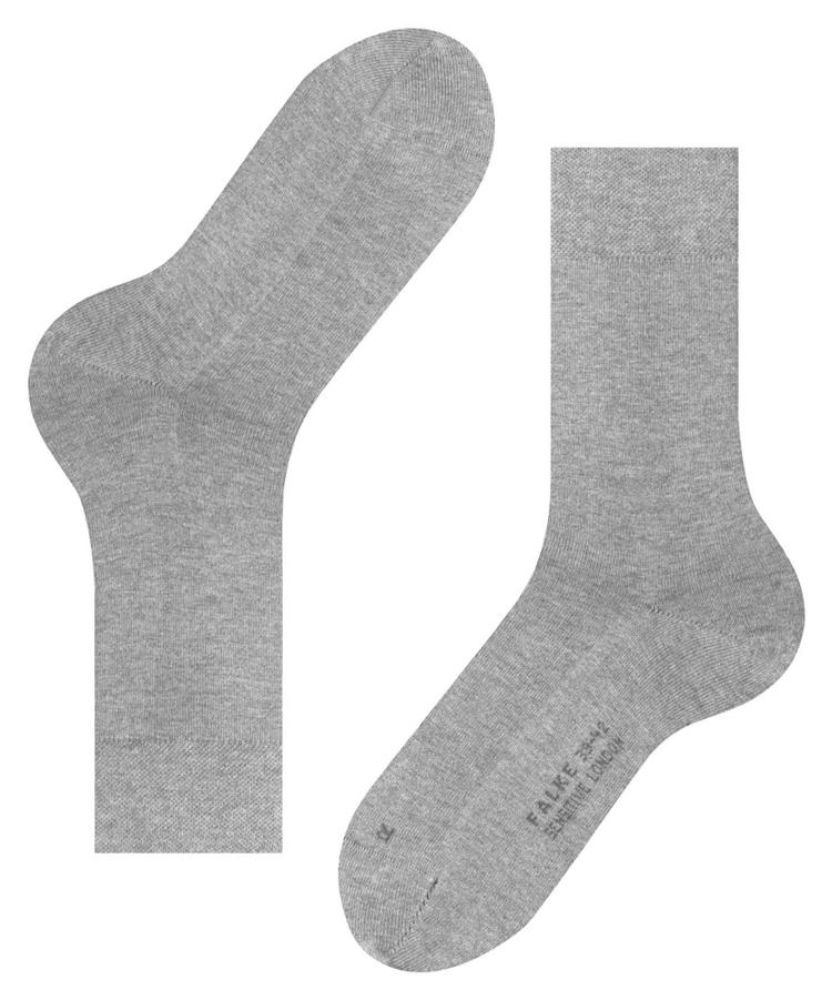 Falke Falke Sensitive London Socken Herren - light greymel. (3390) - 2 | SportScheck