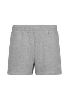 Snocks Sweatshorts Damen aus 100% Bio-Baumwolle Funktionsshorts Damen Hellgrau