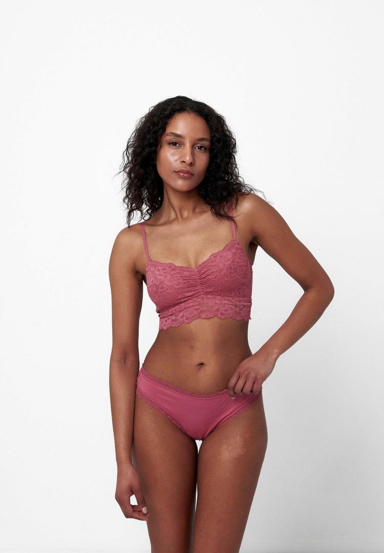 Snocks Snocks Spitzen-BH BH Damen - Mauve - 0 | SportScheck