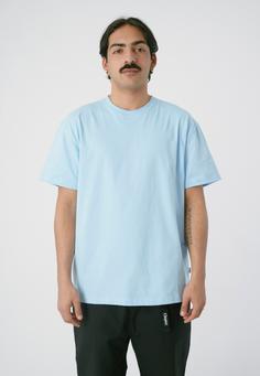 Rückansicht von Cleptomanicx Break Free Printshirt Herren Cool Blue