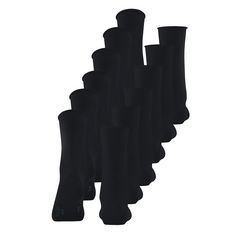 Rückansicht von Falke Socken Freizeitsocken Damen black (3000)