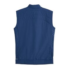 Rückansicht von PUMA individual Winterized Weste Trainingsjacke Herren dunkelblau