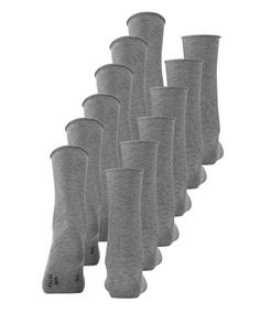 Rückansicht von Falke Freizeitsocken Damen light greymel. (3390)
