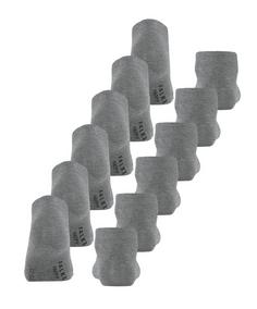 Rückansicht von Falke Freizeitsocken Damen light greymel. (3390)