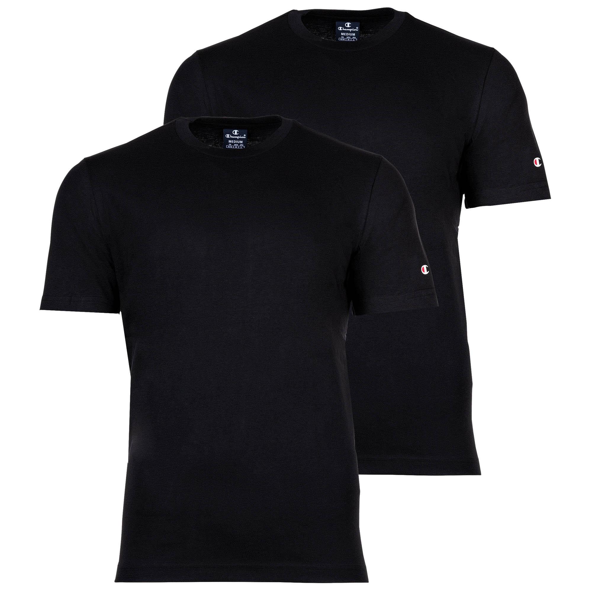 Black champion tshirt deals