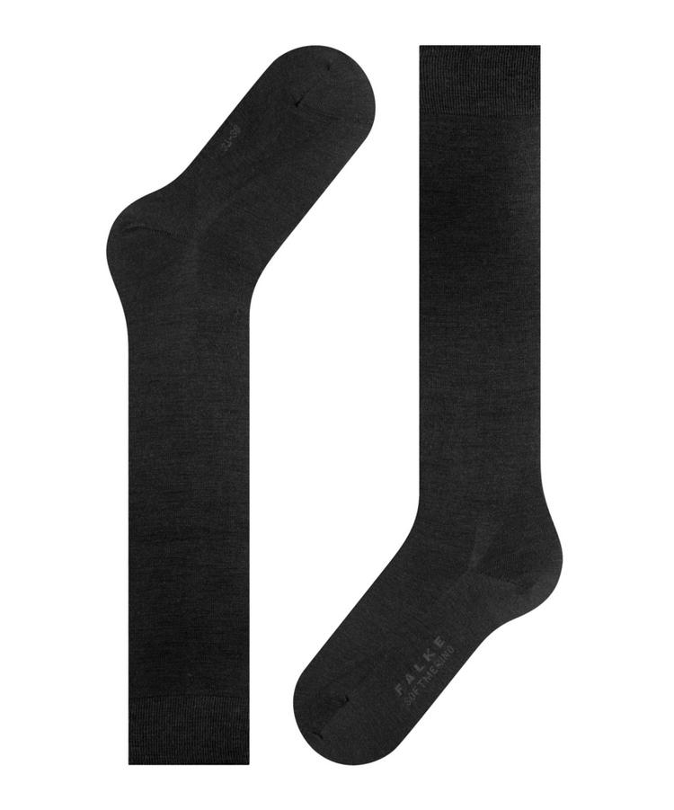 Falke Falke Softmerino Knee-high Socken Damen - black (3009) - 2 | SportScheck
