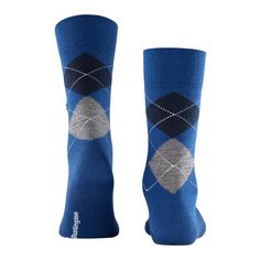 Rückansicht von Burlington Socken Freizeitsocken Herren royal blue (6051)