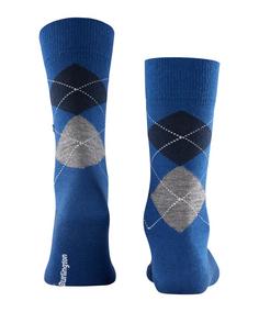 Rückansicht von Burlington Socken Freizeitsocken Herren royal blue (6051)