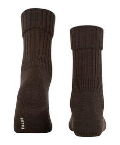 Rückansicht von Falke Bootsocken Freizeitsocken Damen dark brown (5450)