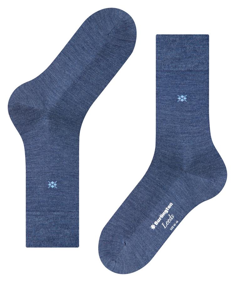 Burlington Burlington Leeds SO Socken Herren - dark blue mel. (6688) - 2 | SportScheck