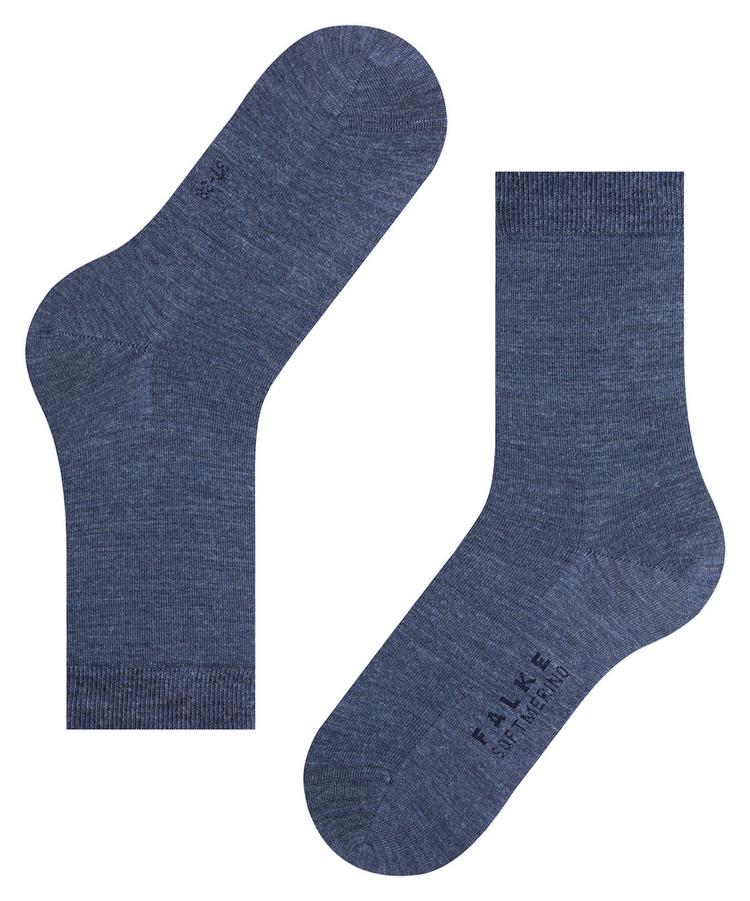 Falke Falke Softmerino SO Socken Damen - dark blue mel. (6688) - 2 | SportScheck