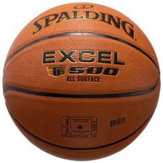 Rückansicht von SPALDING Excel TF-500 Basketball orange