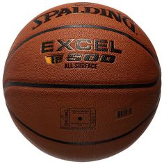 Rückansicht von SPALDING Excel TF-500 Basketball orange