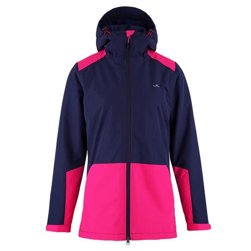 Rückansicht von Jeff Green Luana Parka Damen Peacot/Fuchia Purple