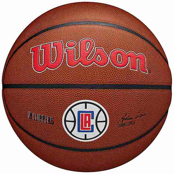 Wilson NBA Team Alliance Los Angeles Clippers Basketball braun
