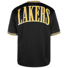 Rückansicht von New Era NBA Los Angeles Lakers T-Shirt Herren schwarz