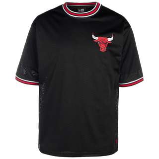 New Era NBA Chicago Bulls Mesh T-Shirt Herren schwarz