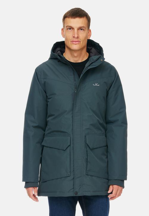 Rückansicht von Jeff Green Fynn Parka Herren Woodland Grey