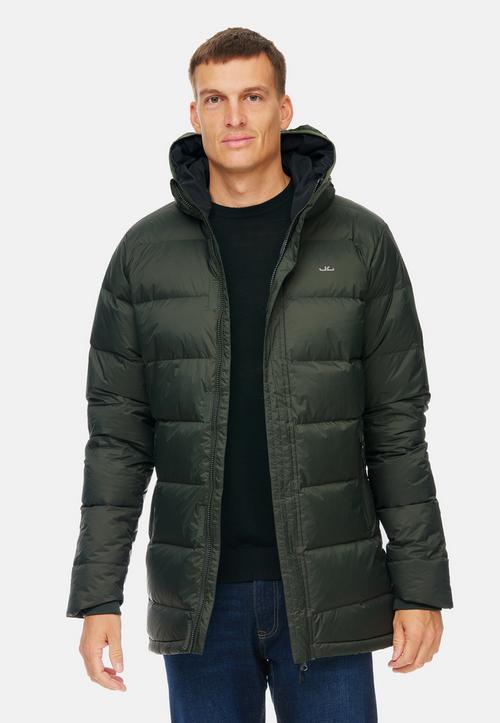 Rückansicht von Jeff Green Bray Parka Herren Woodland Grey