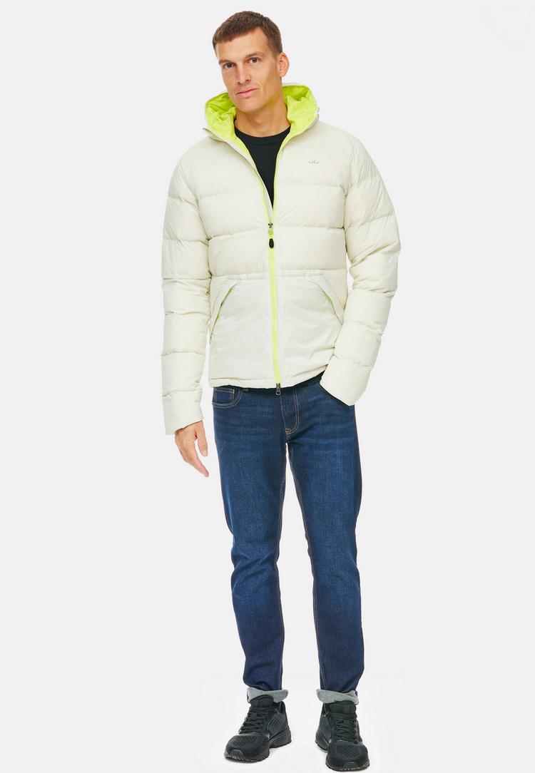 Jeff Green Jeff Green Leif Daunenjacke Herren - Silver Birch/Lime Punch - 2 | SportScheck
